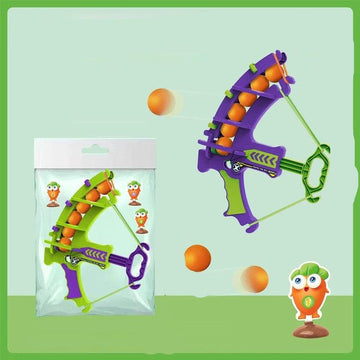 Ejection Sticky Ball Radish Bow Toys